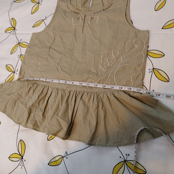 MADEWELL Embroidered Peplum Top XS - Picture 12 of 13